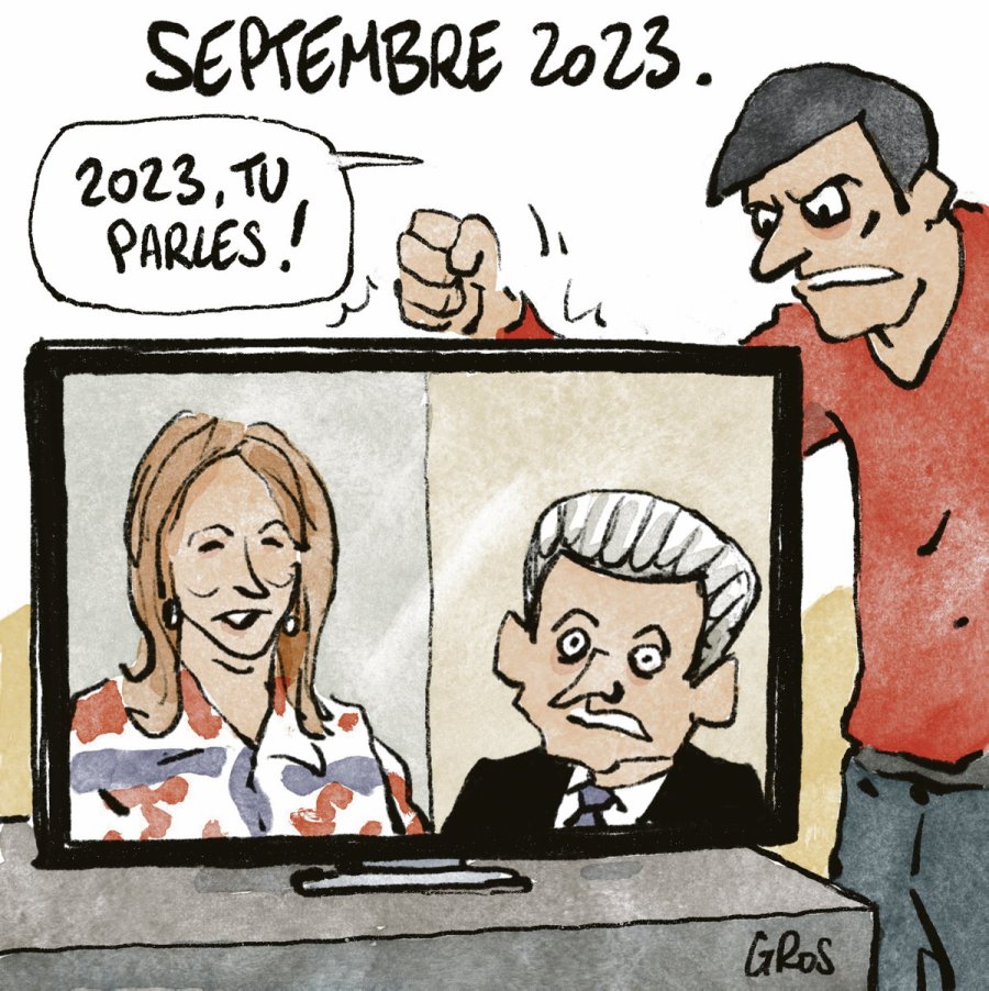 L'œil de Gros
#DessinDePresse #Sarkozy #SegoleneRoyal