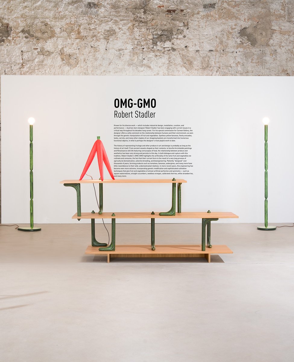 OMG-GMO by Robert Stadler
Available on view until September 16th 2023 
_
#carwangallery #robertstadler #omggmo #design #collectibledesign #functionalart