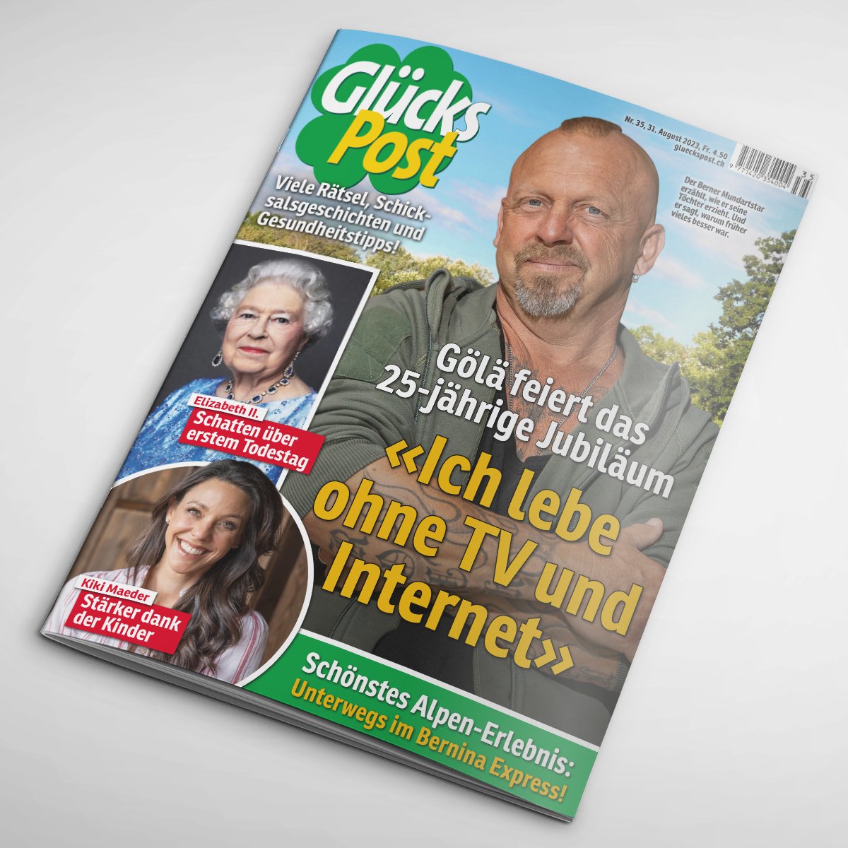 🖌️ Überarbeiteter Look, frischer Inhalt: Die GlücksPost im neuen Gewand

Neues Layout, angepasste Titelseite und neue Schriften machen das Lesen noch angenehmer. Zudem gibt es neue Rubriken, u.a. mit Martin Dürrenmatt als Beauty-Experte.

👉 Mehr dazu: brnw.ch/21wC6Kt