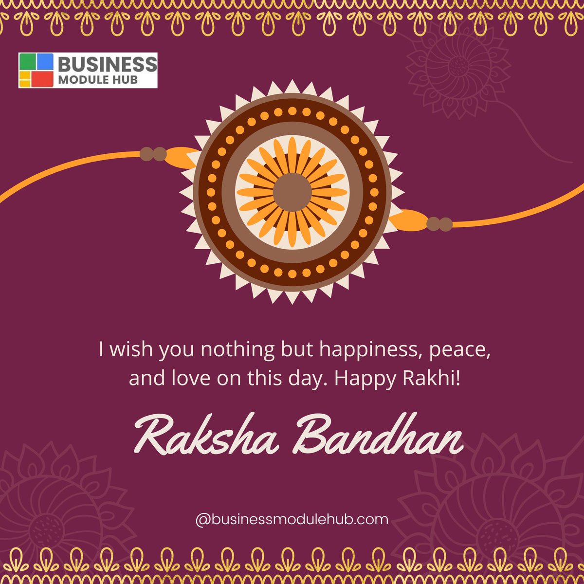 BusinessModule's tweet image. Words woven with love, stories tied with care. Just like the bond between siblings, our blogs connect hearts everywhere.
Happy Raksha Bandhan to all our readers...!!!
#RakshaBandhan
#bloggingcommunity
#BMH