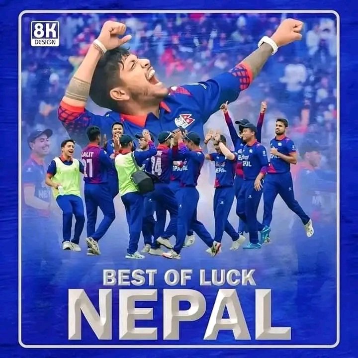 Time 3:15Only cricket players can keep the name of Nepal high and make Nepal known internationally...🇳🇵❤️Historic day for us ..Just Enjoy the moment brothers irrespective of the result .🖤🖤 good luck heros❤️👍️#asiacup2023#nepalcricket