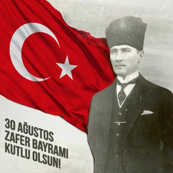 vdt1964's tweet photo. ✨Büyük Taarruz'un 101. yıldönümünde, Türk milletinin azmi ve kararlılığı ile yazılan destanı kutluyor, Gazi Mustafa Kemal ve silah arkadaşlarını rahmet ve minnetle anıyoruz. Zafer Bayramımız kutlu olsun. https://t.co/WHeN2ujrDg