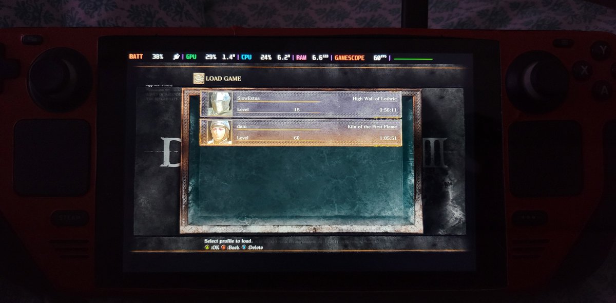 Ok so
1. Speedrunning dark souls in bed is hard 🫣
2. Claw grip on steam deck is pretty garbage 🤣
3. Still better than Elden ring 😎