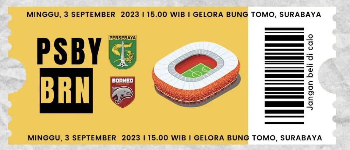 HoofdbureauID's tweet photo. 🔥Masih Ada Aza #ehh Asa di Persebaya🔥

Tebak Skor!

PERSEBAYA vs BORNEO FC

- 1 paket tiket (asli isi 2) Super Fans
- 1 paket tiket (asli isi 5) Fans siap di-GA-kan.

Syarat : follow @gkduluuuu

Retweet saja!
2 pemenang akan diundi secara ACAB Jumat malam [kalo ingat]. https://t.co/hLRN0W8rOu