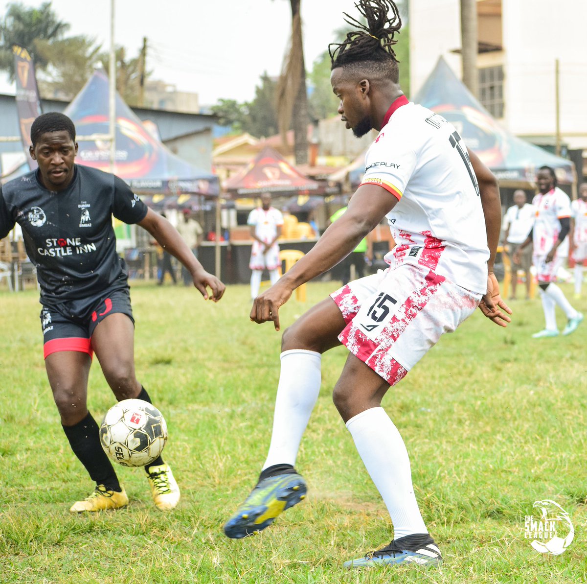TheSMACKLeague's tweet photo. Zimbaz had to dig deep for all three points against Mafiaz to stretch their lead at the top of #TSL table. 🔥

#TSL6 https://t.co/mCB7jykuJR