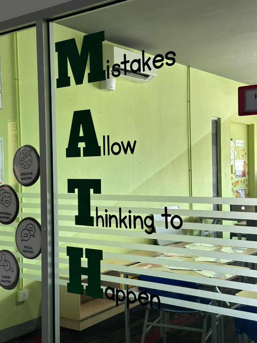 hisprimarymaths's tweet photo. 📚 The Math Remedial Room is all set for the upcoming academic year. 🎉🧮 Vibrant displays are up, showcasing our readiness to ignite a love for learning in our students.💡📊 #PlayingwithMath @HELPISKL https://t.co/wqHQrfZBvK