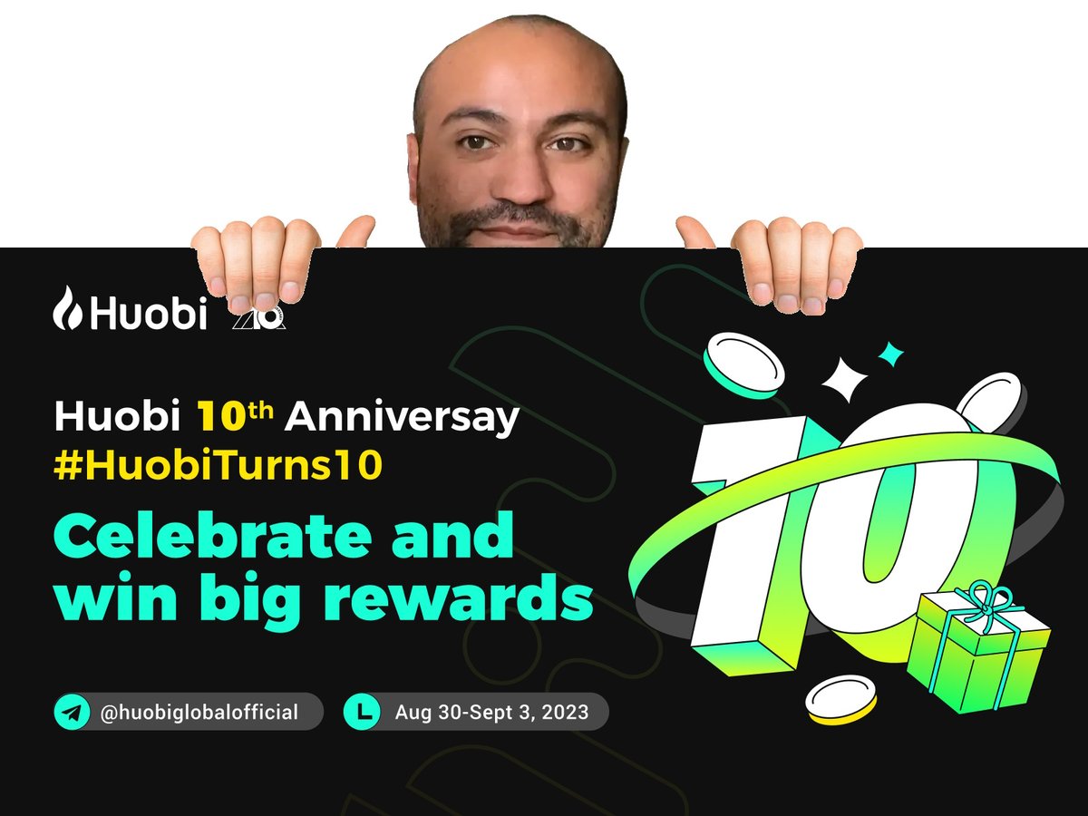 MahmoudosReal's tweet photo. @HuobiCommunity @HuobiGlobal happy birthday huobi 🥰🥰🥰 https://t.co/RVO3SlmOgC