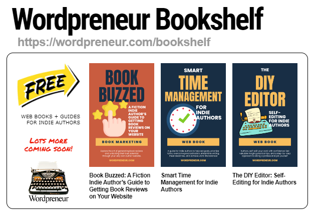 wordpreneur's tweet photo. WORDPRENEUR BOOKSHELF
https://t.co/yQRlTaCZT0

#indieauthors #WritingCommunity #bookmarketing https://t.co/UwFrdpGRLD