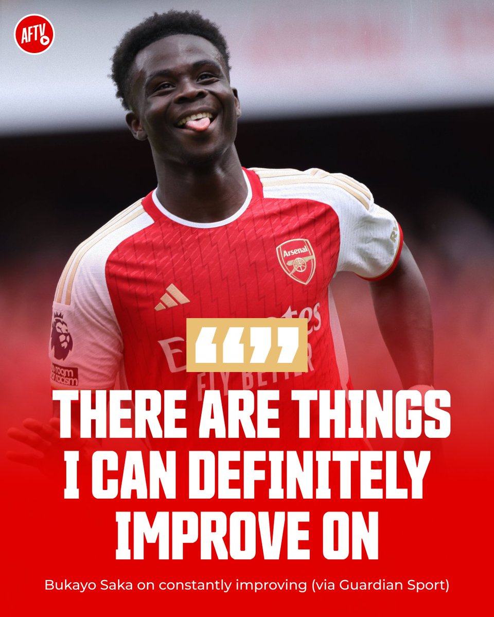What does Bukayo Saka need to do in order to gain that 'world class' statement? 🤷‍♂️

#AFC #Arsenal