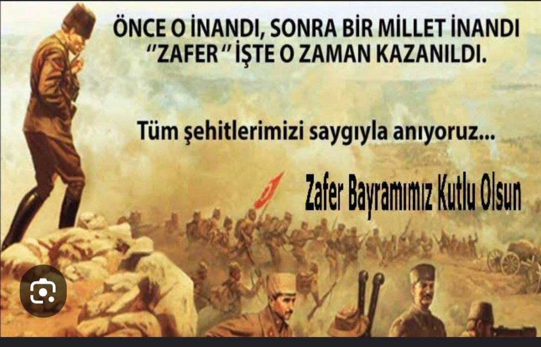 yavasmustafa35's tweet photo. YA İSTİKLAL YA ÖLÜM diyerek çıkılan yolda çok açılar çekildi çok bedeller ödendi. Yunan'ın Fransız'ın galip gelmesini isteyen çoktu. Orada sadece düşman değil dahili ve harici bedhahlarda yenildi. Türkiye Cumhuriyeti Devleti nin müjdecisi 30 Ağustos Zafer Bayramımız kutlu olsun. https://t.co/eBjFCTbC5F