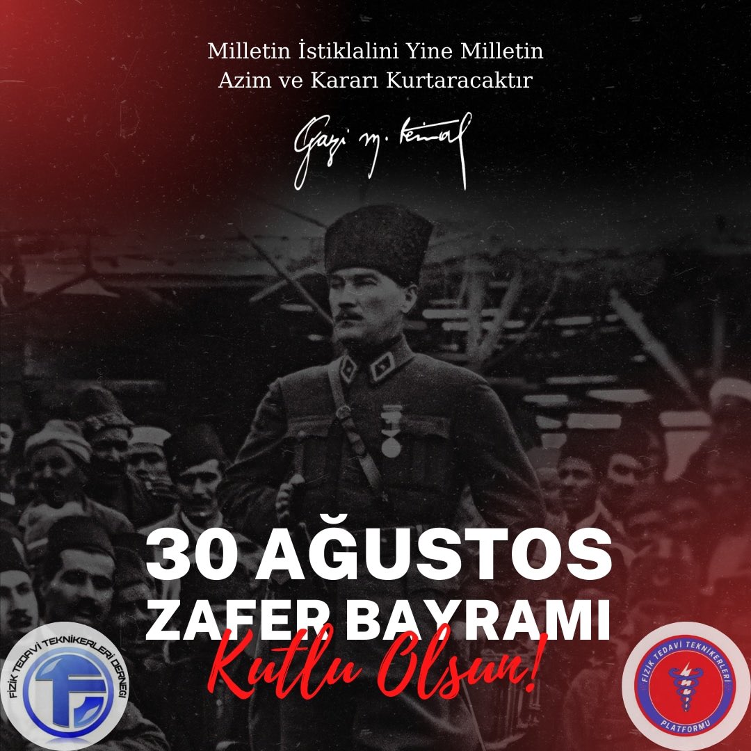 Bazı zaferler sonsuza dek kutlanır!

30 Ağustos 1922'de inanç, cesaret, azim ve kararlılıkla yazılan destan bugün 101 yaşında..

Zafer Bayramımız Kutlu olsun 🇹🇷

#30AgustosZaferBayrami