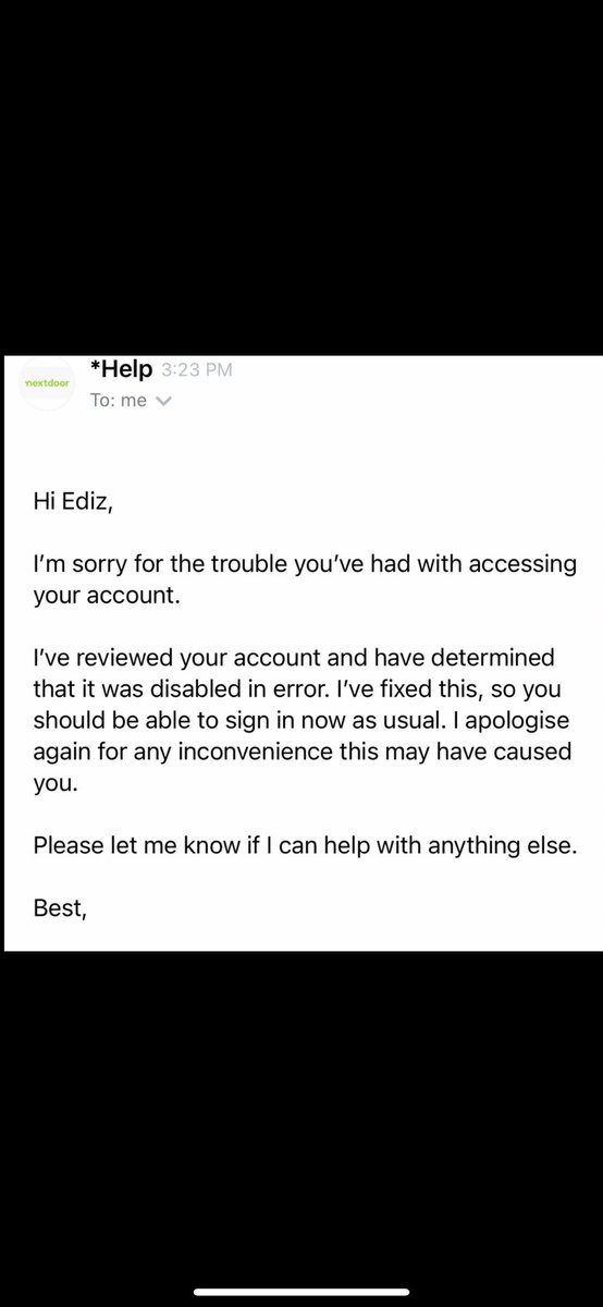 ediz1975's tweet photo. @Nextdoor @NumeroUnouk I have big concerns to why your moderators keep discriminating against me. I have had 3 apologies to date for the sane thing happening over and over again. Yesterday my account was disabled 5 times. This is unacceptable https://t.co/TDyss894R7
