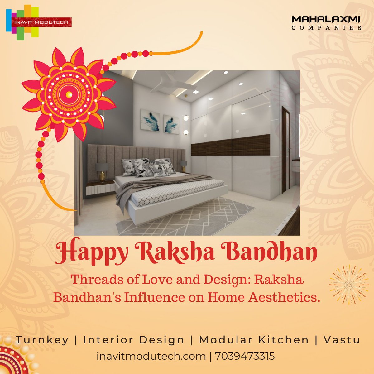 InavitModutech's tweet image. Wishes from Inavit Modutech: Celebrating the Thread of Togetherness!
Happy Raksha Bandhan
Turnkey | Interior Design | Modular Kitchen | Vastu
InavitModutech.com | 7039473315
#InavitModutech #RakshaBandhan #RakshaBandhan_2023 #Rakhi2023 #mumbai  #thanecity #Wednesday #viral