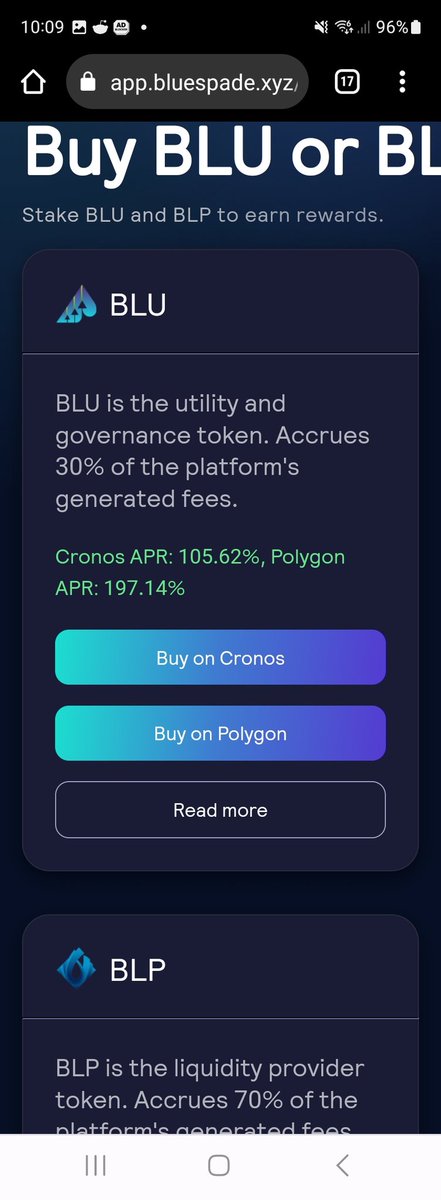 Blue__Spade's tweet photo. 97k in 24H volume!
Volume/ TVL ratio is 600%.
Want more metrics?
Over 100% ARP on $BLU and $BLP on both @0xPolygonLabs and @cronosapp.
Prepare for an epic IDO.
Highest real APRs.
#Perpetuals #MONEY #cryptocurrencies #TVL #protocol #bluespade #IDO #tokenlaunch #Earn #apr https://t.co/Eq79m3B1g8