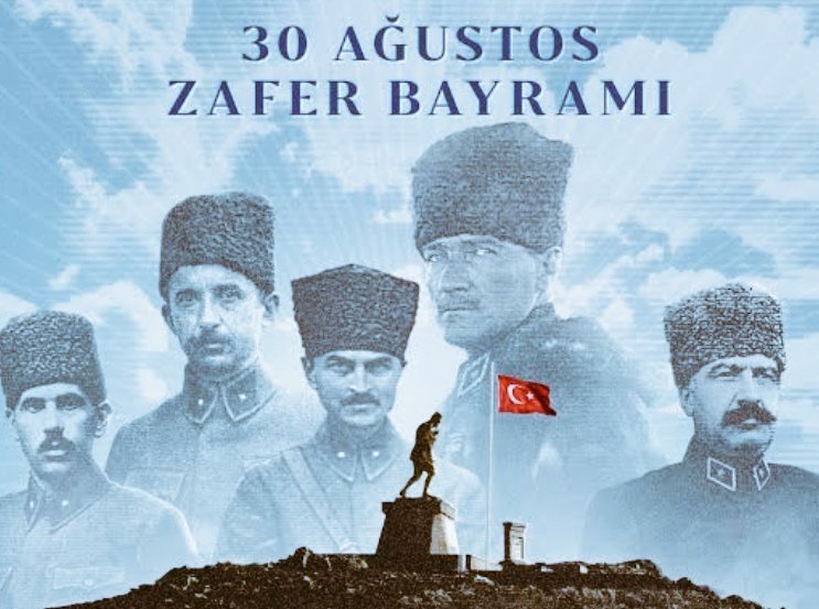 Büyük Taarruz kahramanlık destanı yazıldı Gazi Mustafa Kemal Atatürk ve silah arkadaşlarını Vatan uğruna canlarını feda eden kahramanlarımızı saygı rahmet minnetle anıyoruz 30 Ağustos Zafer Bayramı’mız kutlu olsun #MustafaKemalAtatürk #30ağustoszaferbayramı