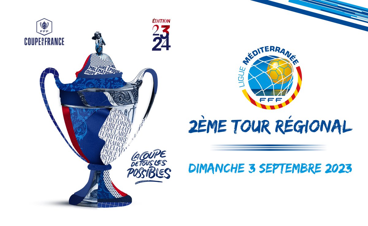 🏆🇫🇷 [COUPE DE FRANCE] 

A découvrir le tirage du 2e tour de la <a href="/coupedefrance/">Хамидов Мехродж</a>  2023/2024 dont les rencontres se disputeront le 𝐃𝐢𝐦𝐚𝐧𝐜𝐡𝐞 𝟑 𝐬𝐞𝐩𝐭𝐞𝐦𝐛𝐫𝐞 prochain !

Liste des matches 👉 shorturl.at/pDJKN

Créez votre affiche ici 👉 mon-affiche.fff.fr