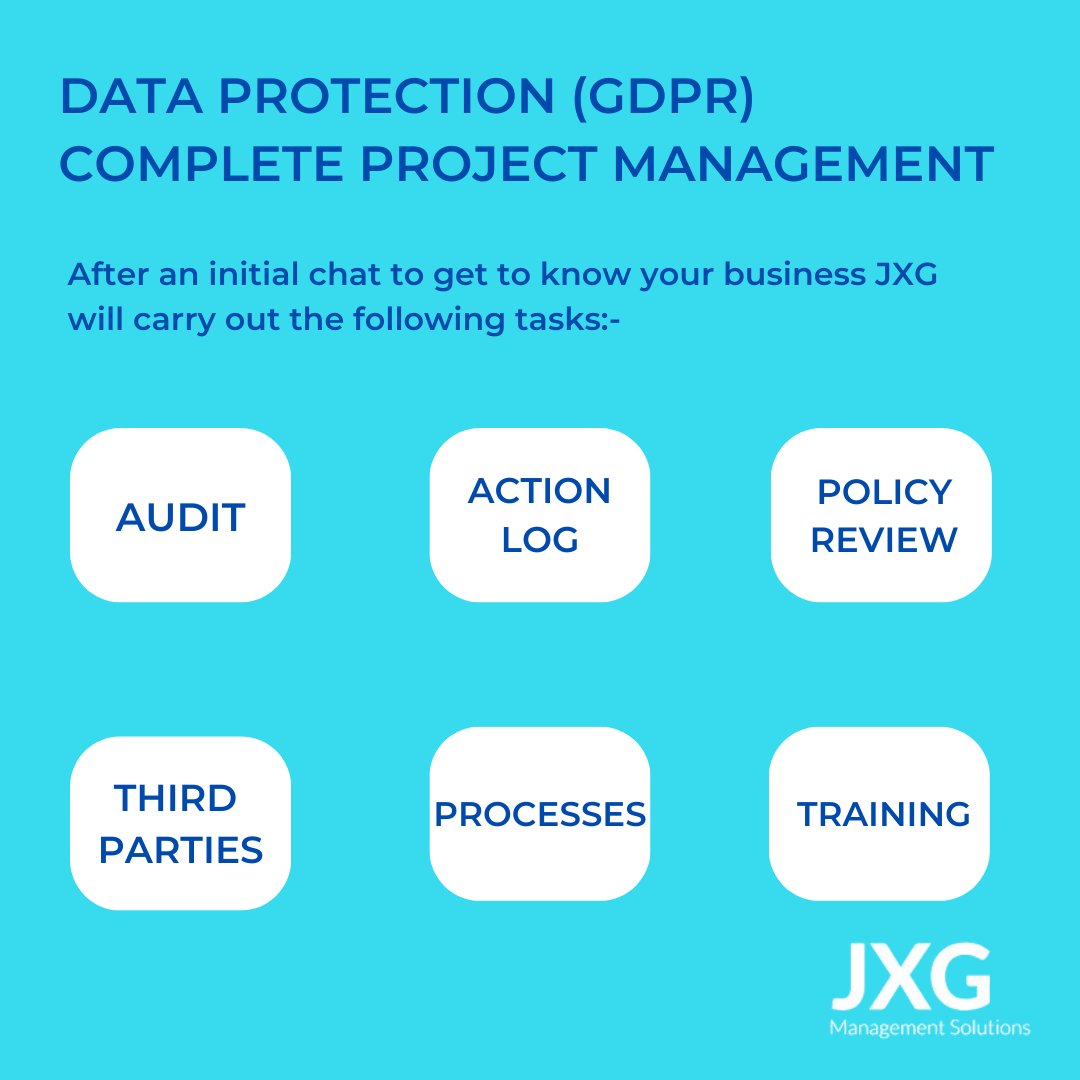 jxg_ltd's tweet image. If you haven’t started any GDPR work on your business don’t panic, it isn’t too late! This doesn’t need to take long or indeed cost a lot of money. 

bit.ly/3msSAJT

#dataprotectionaudit #gdprprojectmanagement #gdpraudit #datacompliance #gdprconsultants #dataprotection