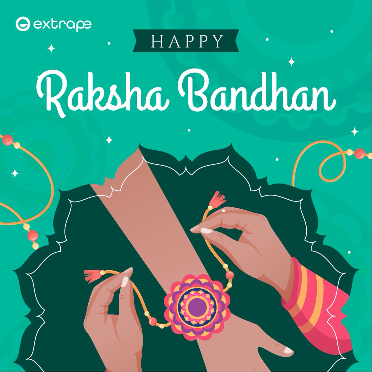 Extra_Pe's tweet photo. A brother and sister, a duo so divine, bound by a love that continues to shine✨Through laughter and tears, they stand side by side📷A bond that is forever, nothing can divide📷

 Happy Raksha Bandhan❤️ https://t.co/7iK0VPTawg