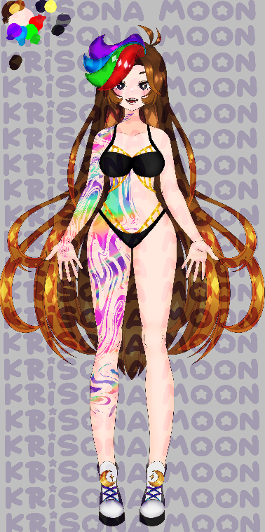 KrisonaMoon's tweet photo. SPOILERS! My new model is almost done! Here is a sneak peak at the skin layer! (outfit is surprise)
#VtuberDebut #VTuber #VtuberArt #VtuberCommunity #VtuberStreamer #KrisonaMoon https://t.co/K7AOh9g0Zi