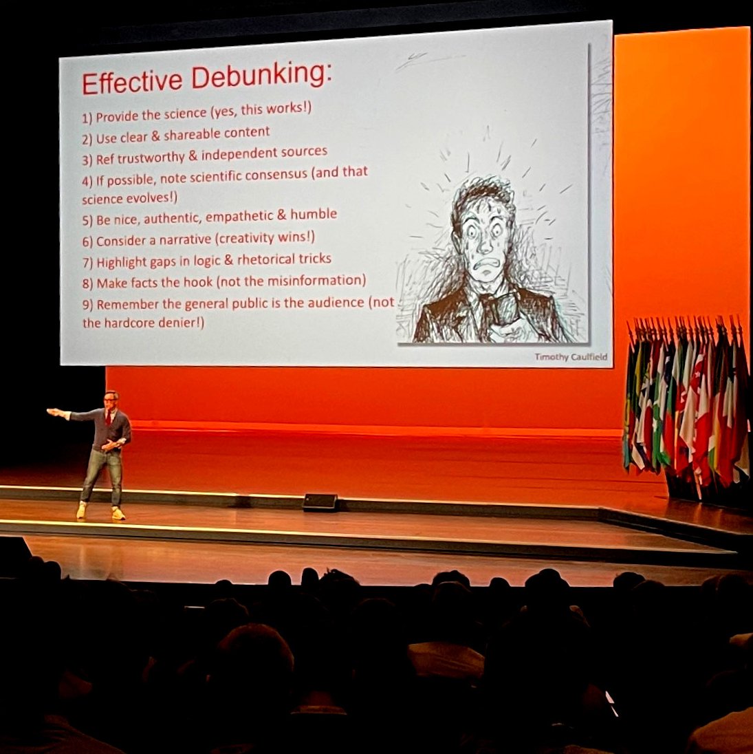 Yes, debunking can, if done well, make a significant difference.

Let's work together to constructively counter misinformation &amp; misrepresentations of science.

Was an honour to give a keynote at @IUPAC2023 in #TheHague! 🙏#GoTeam! #ScienceUpFirst