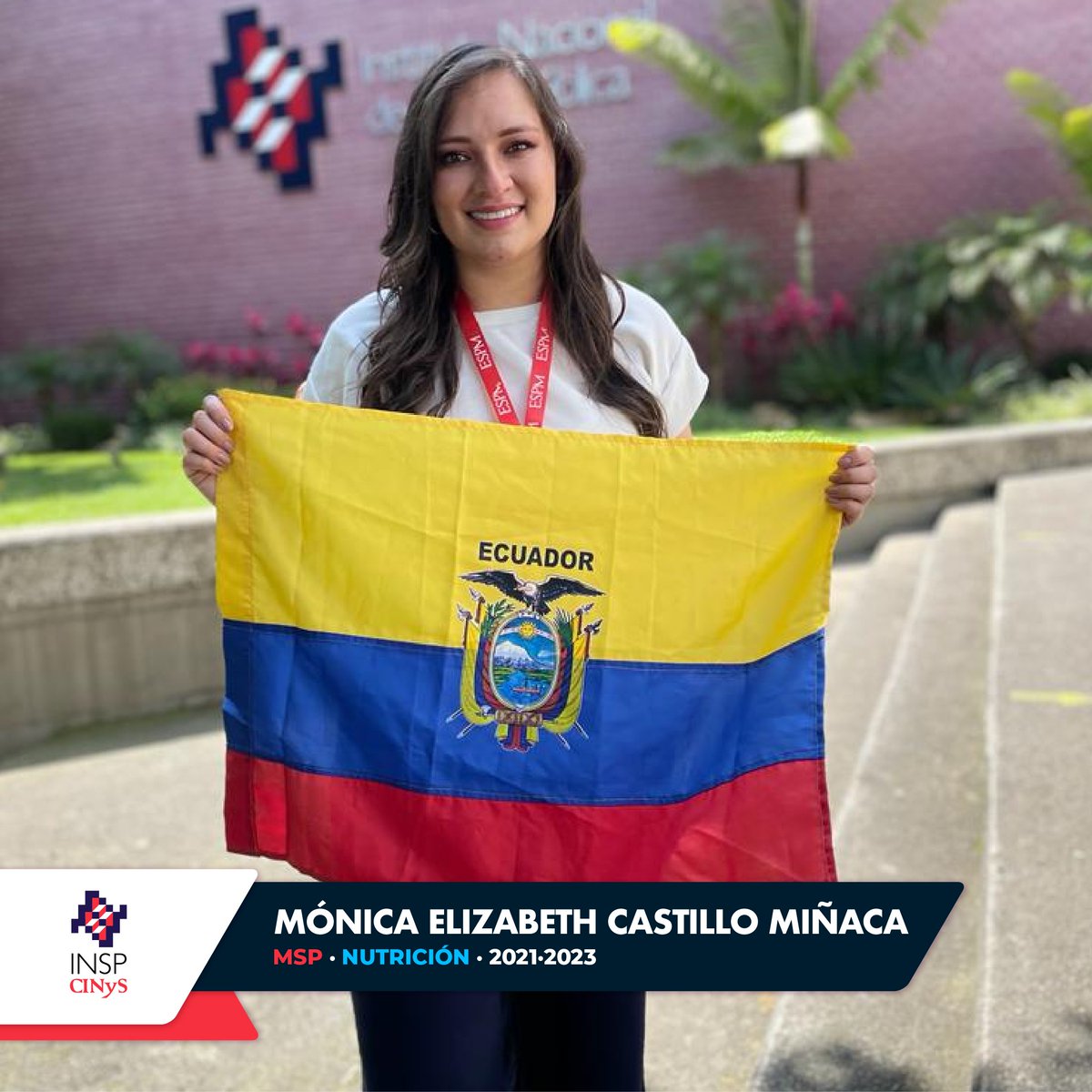 1CINyS's tweet photo. ¡Muchas felicidades a @monicastillo74 por su reciente titulación de la Maestría en Salud Pública de la Escuela de @SaludPublicaMx-@inspmx🎓!

Nuestro reconocimiento a ella y a su comité, la Dra. Magdalena del Carmen Morales y la Dra. @abonvecchioa.

#OrgulloCINyS #OrgulloINSP https://t.co/JPPJuz7Jo4