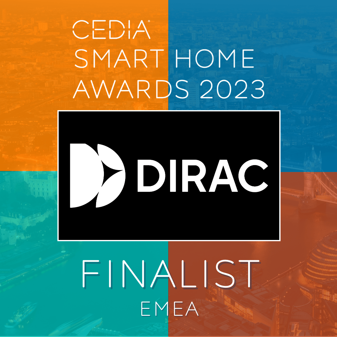 DiracResearch's tweet photo. Exciting Update! We're thrilled to share that Dirac Live ART has been shortlisted as a finalist @CEDIAExpo Manufacturer Product Awards, for Best Software! Your continuous support has rendered #diracART truly exceptional. Stay tuned #Diraclive #CEDIAExpo #CIX23 https://t.co/AKfflC8nzm