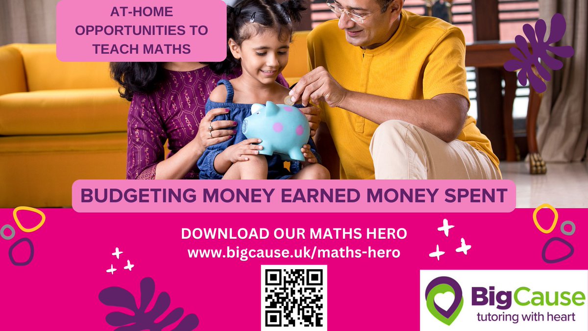 miguel_sousa's tweet image. Involve Kids in Budgeting - Talk about income and expenses with your child to help them understand money management while practicing math skills. #TutoringWithHeart #mathstuition