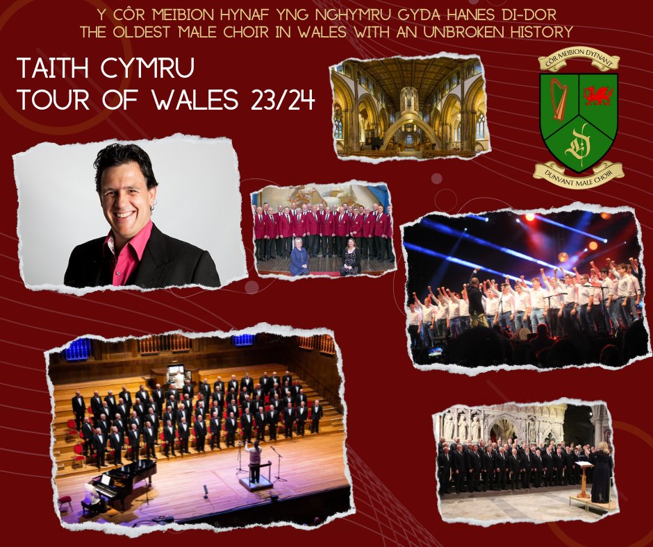 dunvantchoir's tweet photo. We are delighted to announce the guests that will be joining us on our Tour of Wales.
Tickets available via our website very soon!! #DMCTourofWales https://t.co/7xQICvab3I