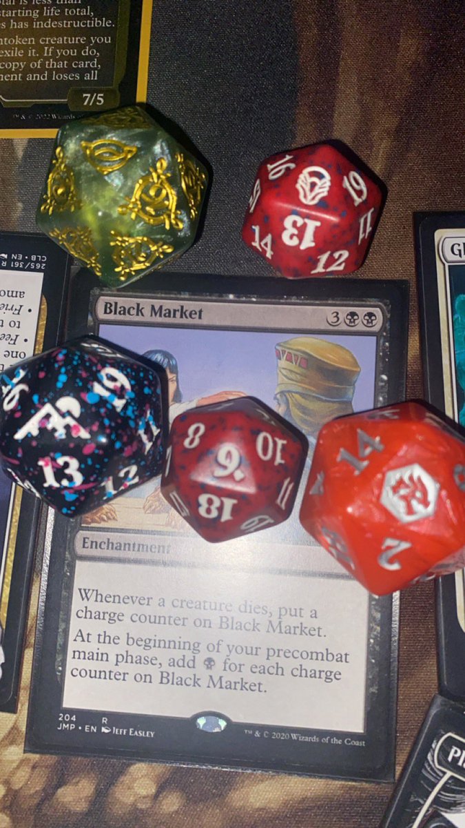 Slush_64's tweet photo. I love counters :3 
#mtg #MagicTheGathering https://t.co/2hYh25B9eH