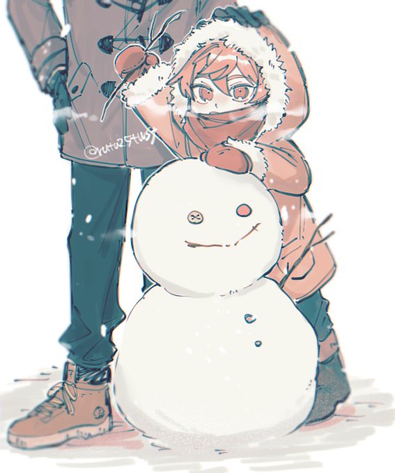 「ミトン 雪だるま」のTwitter画像/イラスト(新着)