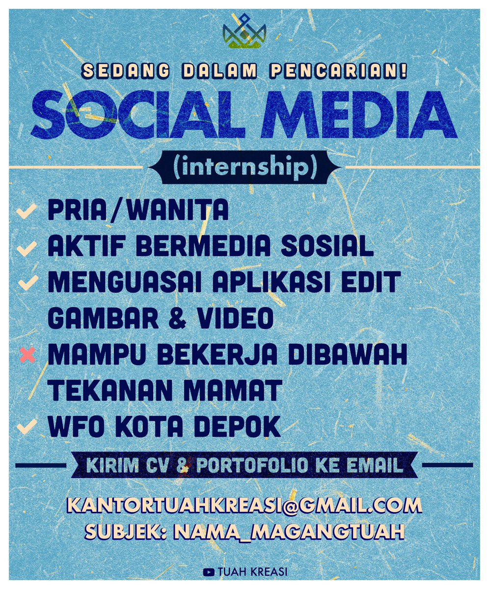 Yuk berkreasi bersama Tuah, kirimin hasil edit terbaikmu ke email yang tertera ya, sobat!
#TuahMagang