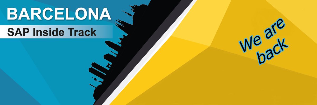 SAP Inside Track Barcelona (@sitbarcelona) on Twitter photo Hi Barcelona <a href="/SAPCommunity/">SAP Community</a> ! We need you! We're on the hunt for volunteers who are eager to undergo training and provide support during our hands-on sessions (mini codejam). Details here : bit.ly/45LYua3 #sitbarcelona2023 #sitbarcelona #sitbcn Hi Barcelona <a href="/SAPCommunity/">SAP Community</a> ! We need you! We're on the hunt for volunteers who are eager to undergo training and provide support during our hands-on sessions (mini codejam). Details here : bit.ly/45LYua3 #sitbarcelona2023 #sitbarcelona #sitbcn