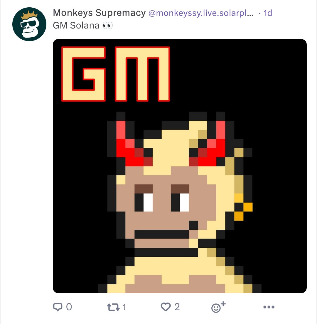 Tiny little step by tiny little step, the supremacy started discreetly to watch the outside world.

Wanna join ?

<a href="/solarplex_xyz/">Solarplex ⭕️</a>