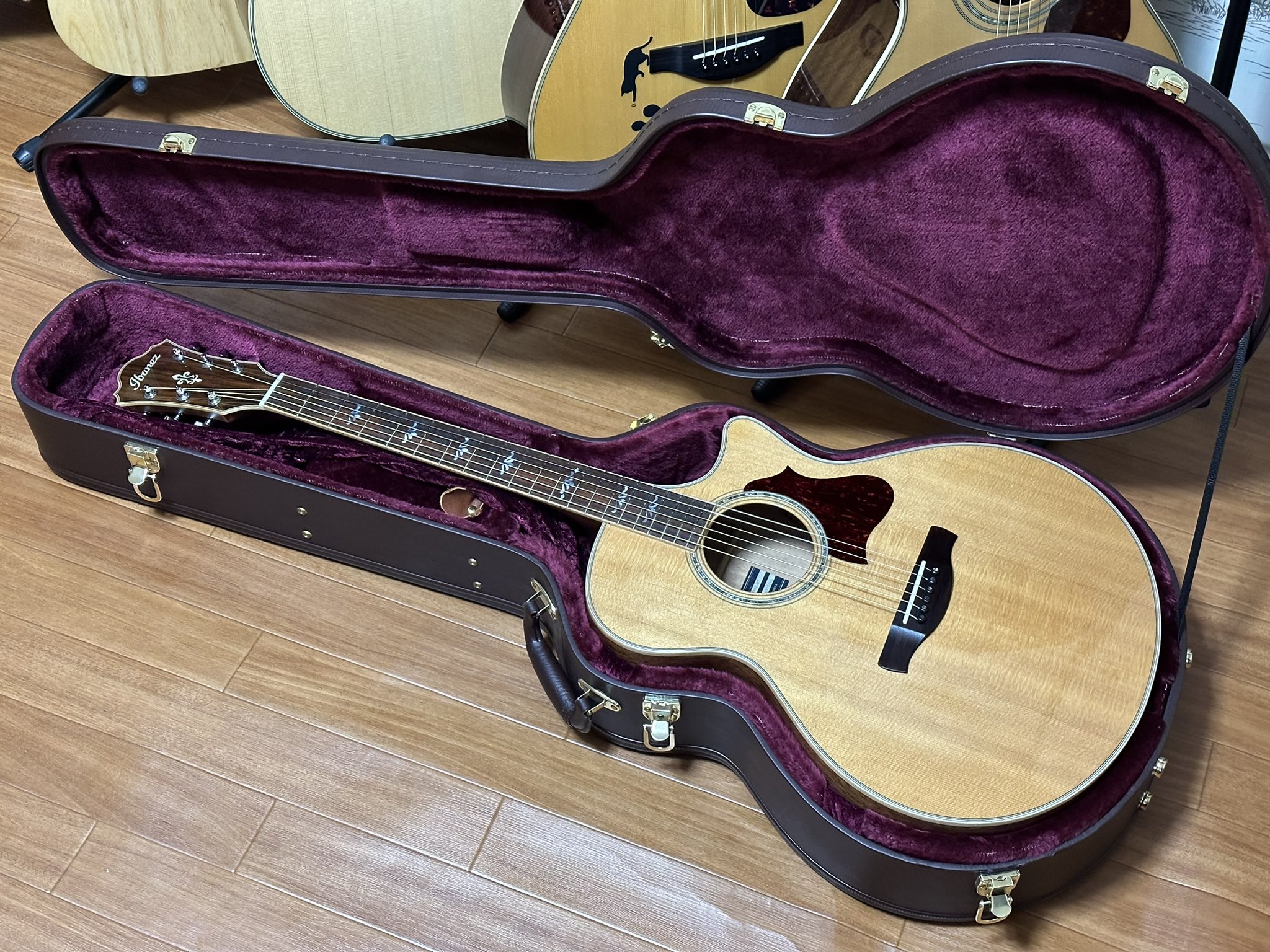 エレアコ　Ibanez AE-400 Ibanez Collectors World: Information on an Ibanez AE400 acoustic