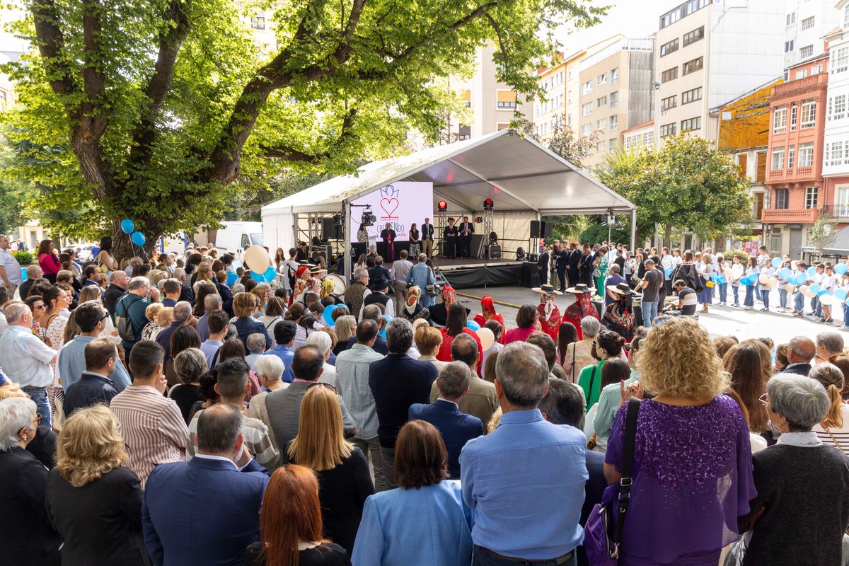 ConcelloCoruna's tweet photo. 🎊 O CPR Plurilingüe Grande Obra de Atocha celebra hoxe o seu primeiro centenario como centro educativo

🗣️ A alcaldesa acompañou a alumnado e equipo docente na celebración e destacou a importancia da educación como ferramenta de progreso https://t.co/UHQhlvW8Qm