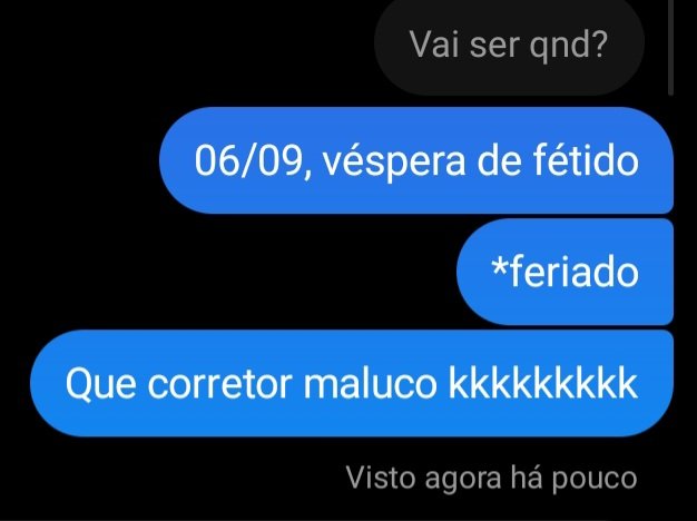 djvinorj's tweet photo. O corretor de vocês também é assim?
#corretor #troll #erro #sos #fetido https://t.co/00960KkswX
