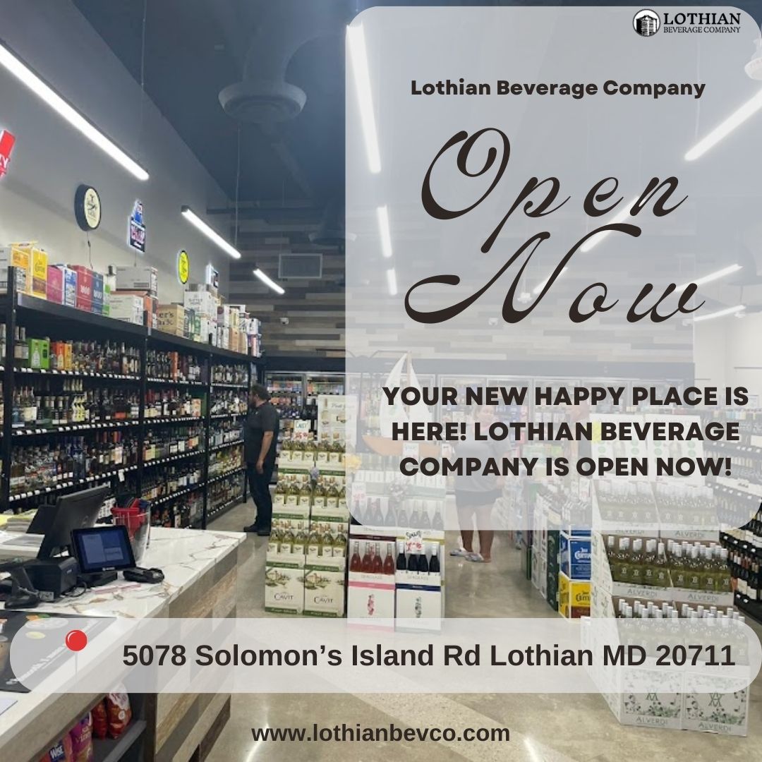 LothianBevCo's tweet photo. Experience flavor like never before at Lothian Beverage Company! We're excited to share our passion with you as our doors swing open. Join us on this exciting journey – learn more at https://t.co/WGRN3wlKci.

#Opennow #TasteTheDream #LothianBeverageCompany #raiseyourglass https://t.co/3PzVRSjr0Q