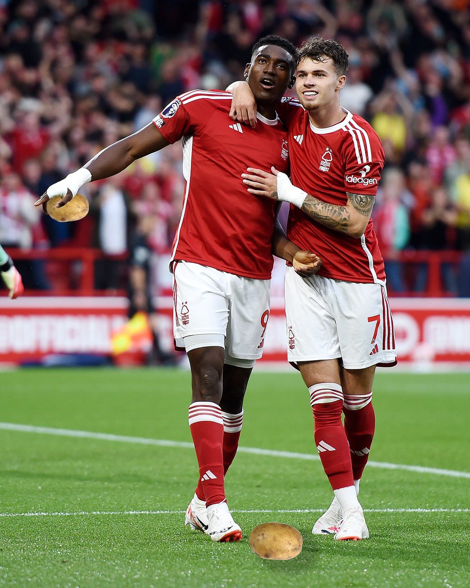 OfficalFPL's tweet image. Taiwo Awoniyi is eating some serious #FPL numbers 🥔 

2022/23: 
GW35: 12pts
GW36: 12pts
GW37: 6pts
GW38: 8pts  

2023/24: 
GW1: 7pts 
GW2: 7pts 
GW3: 6pts

*(pts = potatoes 🥔)
