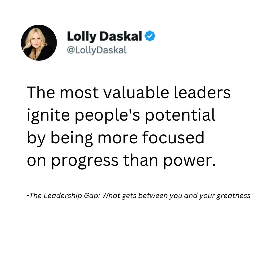 Lolly Daskal (@lollydaskal) on Twitter photo 