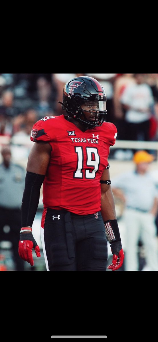 Smithorogbo's tweet photo. After a great conversation with @jkbtjc_53 I am blessed to say I have earned my second d1 offer from Texas Tech University @TexasTechFB @BnanceTTU @CoachTCRandle @Coach_TD3 @CoachScott009 @kaos5582 @CoachPowell17 https://t.co/Npv9yVibBw