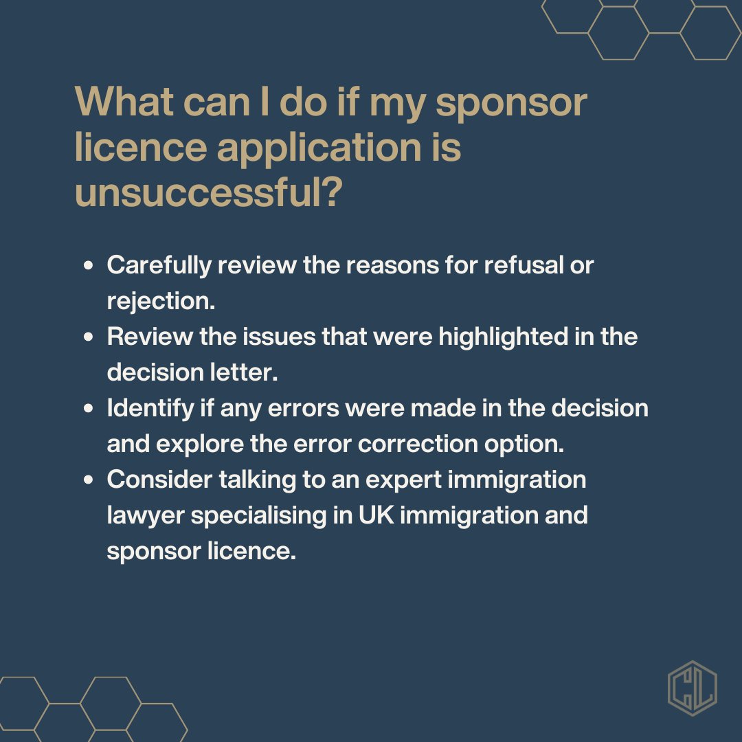 city_legal's tweet image. Facing problems with your sponsor licence application? Keep these in mind! Reach out to us today at enquiries@citylegalsolicitors.co.uk or 020 8175 4000!
 #SponsorLicence #VisaHelp #UKImmigration #SponsorLicence #SponsorLicenceApplication #ImmigrationSolicitors #CityLegal #UKVisa