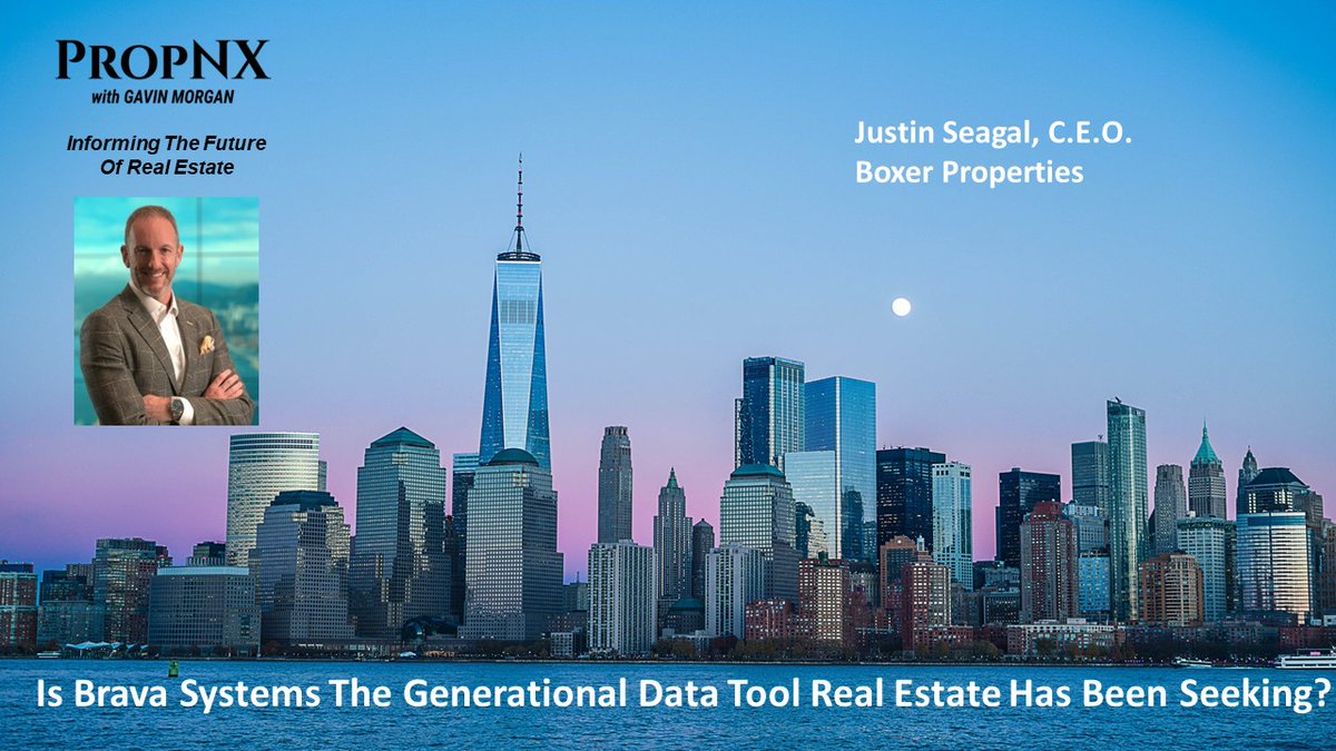 gavinrmorgan's tweet photo. https://t.co/2BJ6IeC8qB this week features Boxer Property CEO Justin Segal explaining many of the reasons Brava Systems may be the generational data tool that Real Estate organizations have been seeking to properly collate, organise and leverage data...and with #AI built in. https://t.co/4Jx4f0uwrL