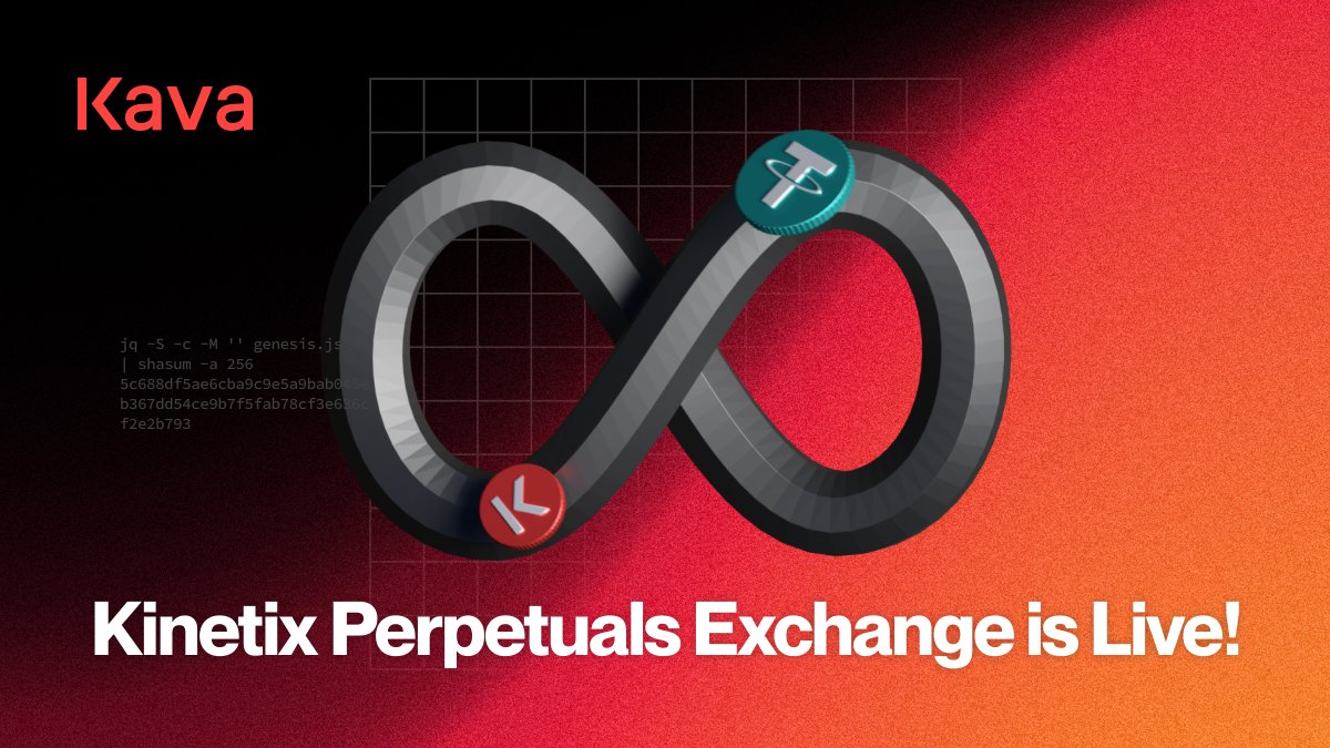 🚀 Exciting news! <a href="/KinetixFi/">Kinetix</a> #Perps Exchange is LIVE on <a href="/KAVA_CHAIN/">Kava</a>! Unlock the power of perpetual trading with #KAVA and #USDt.
