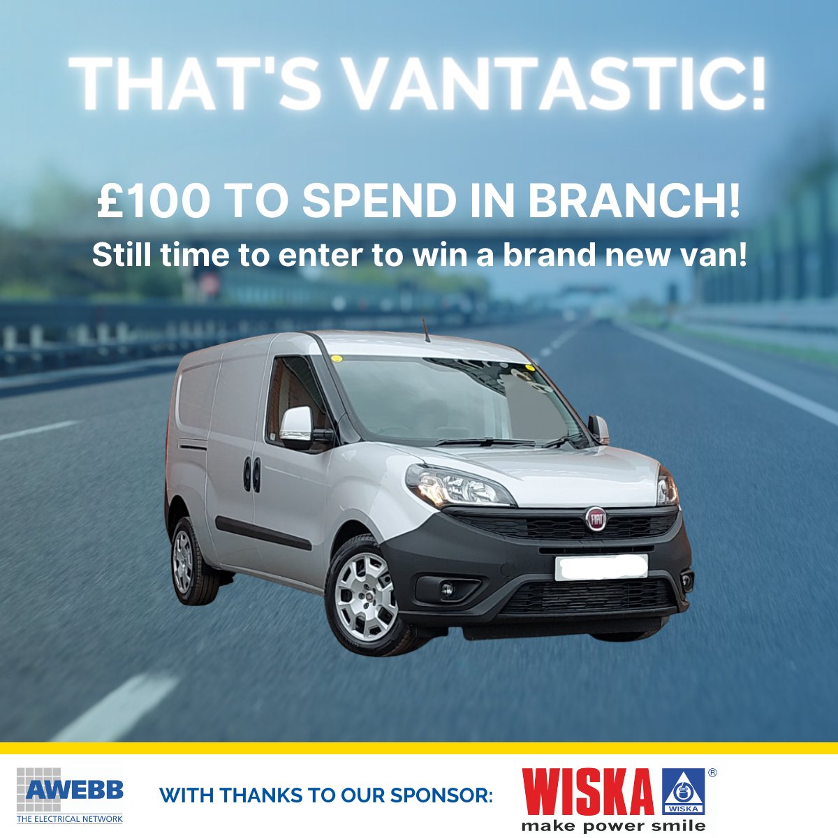 Our week 12 voucher winner is a customer of Crossfold in Loughton (sponsored by <a href="/WISKAUKLtd/">WISKA UK</a>). As always, thank you so much to our sponsor and happy spending to the winner!

Don't forget tomorrow (31st August) is the final day to enter! #Vantastic2023