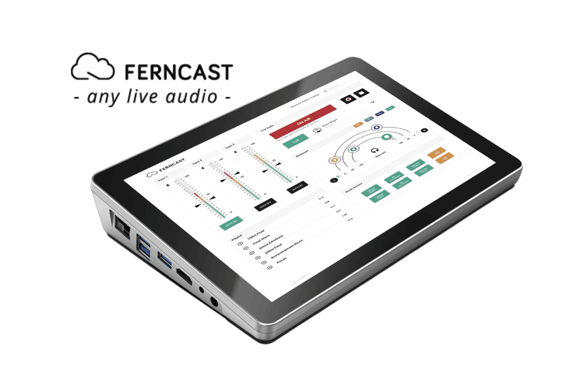 RedTech_News's tweet photo. Germany’s @teamferncast will unveil its new fernReport at @IBC365, a portable aixtream platform combining aixtream software and the new RasPad 3, a Raspberry Pi Tablet #Audio #Radio #aixstream #Ferncast #IBC2023
https://t.co/ttos4dfeA6 https://t.co/TbacYdmyaX