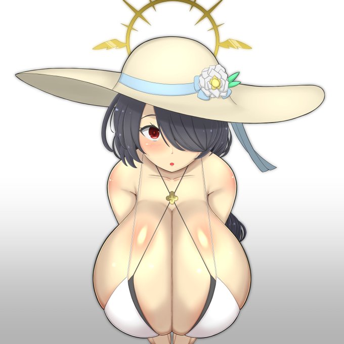 水着ヒナタ
.....デカい

#ブルアカ 