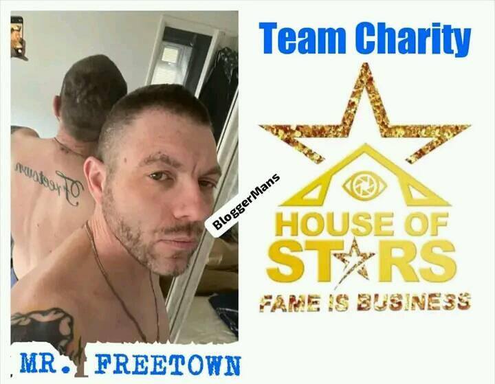 I stand with my manager as he heads for MR. FREETOWN! Please, friends, give him your love and support. If one day Salone can bounce back at the 02 I believe in him to open the door. He loves our music and our country. All he wants to do is help the way he can, but he needs you to