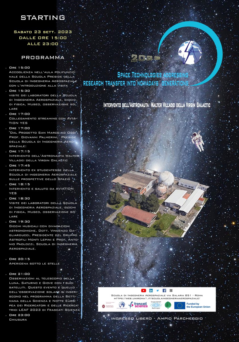 SpaceSapienza (@spacesapienza) on Twitter photo 