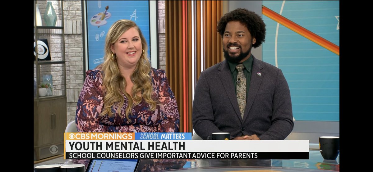 Completely fan-girling over these two rockstars! @MrBrianColeman and @MsDraughn_SCC y’all knocked it out of the park. Thank you for representing us well and giving them a glimpse inside the world of youth mental health! I am positive you impacted lives today. 💕💕