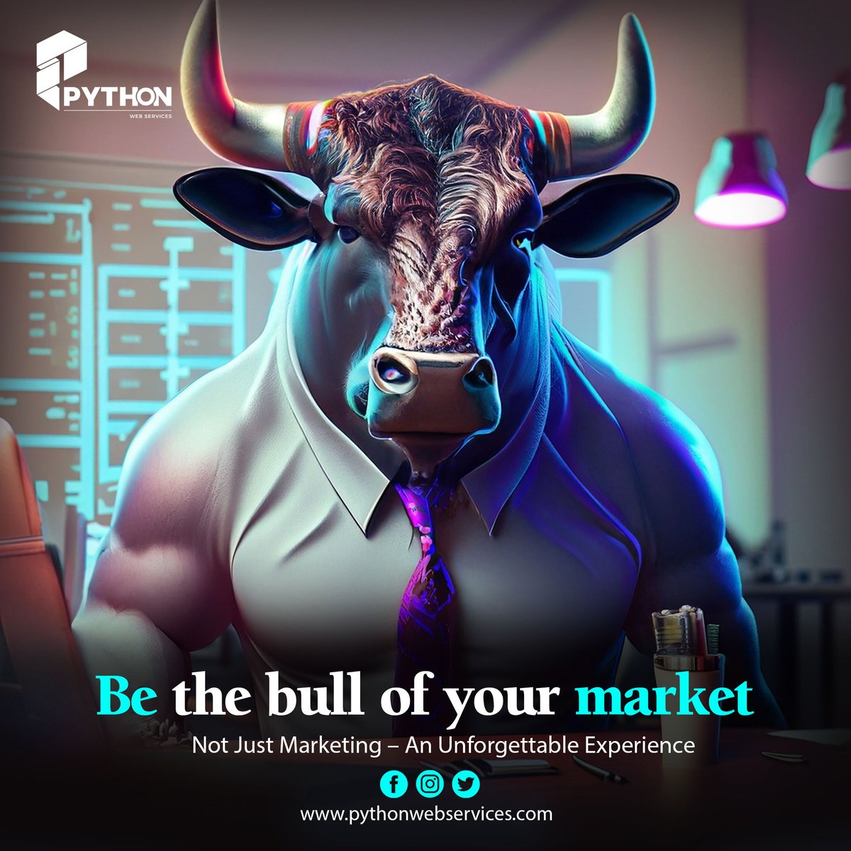 pythonwebservic's tweet image. Be the Bull of Your Market. Not Just Marketing - An Unforgettable Experience.
Digital Marketing Services India
pythonwebservices.com/digital-market…
Email us: info@pythonwebservices.com
#pythonwebservices #pythonwebservicesindia #pws #digitalmarketing #marketing #seo #seotips